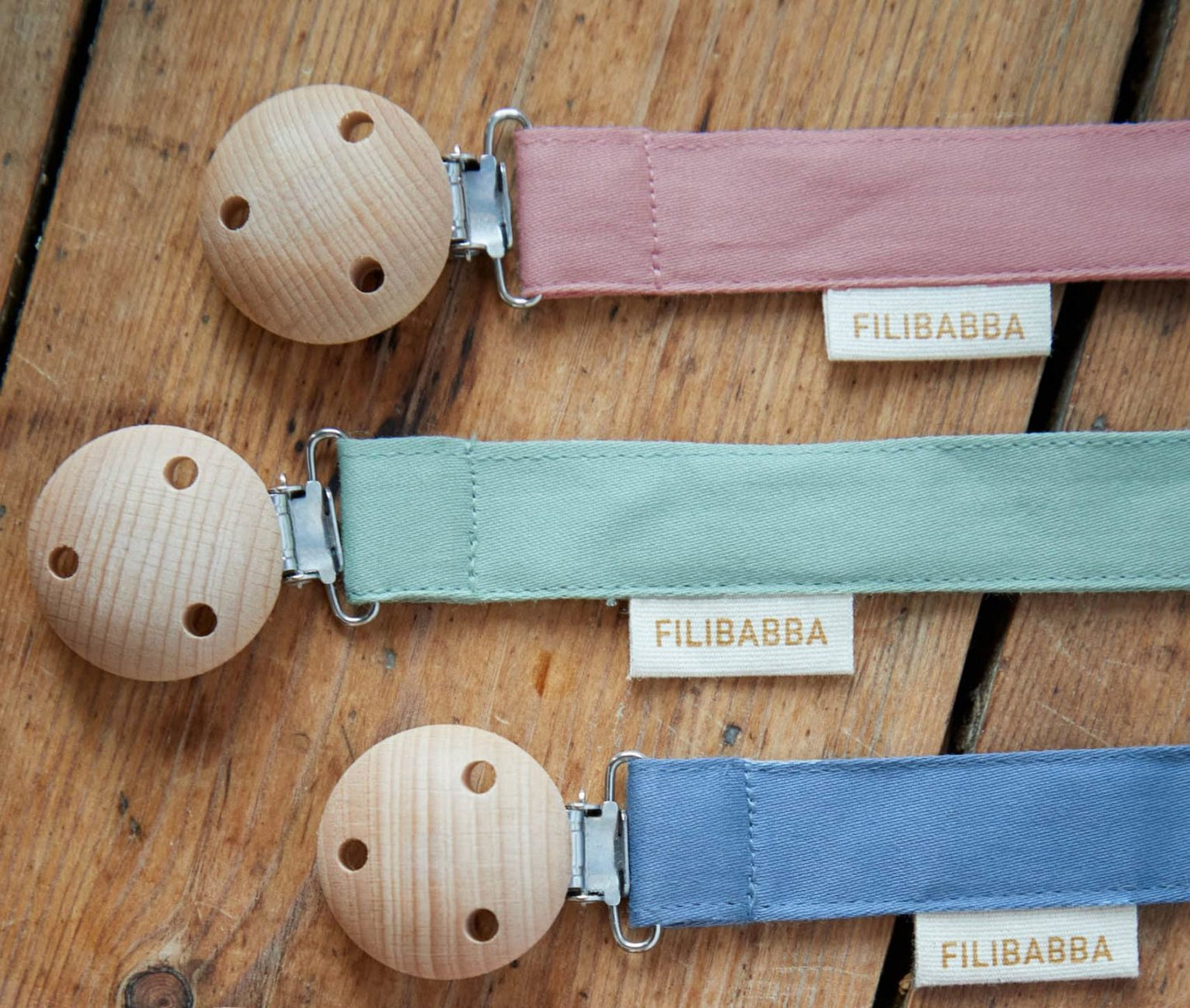 Schnullerkette Tender Green - von filibabba