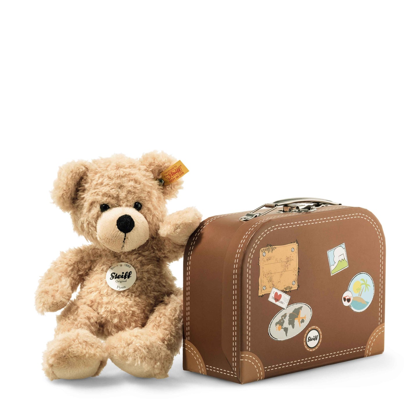 Teddybär Fynn im Koffer - von steiff