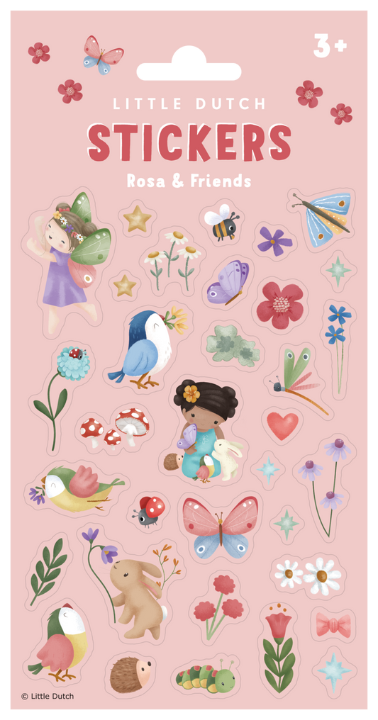 Sticker Rosa & Friends - little dutch