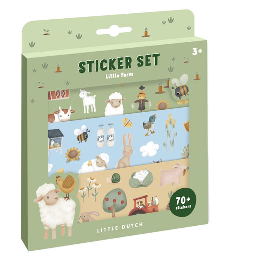 Stickerset Little Farm - little dutch