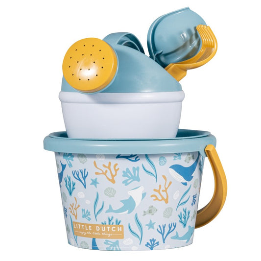 Eimer Set 5-teilig Ocean Dreams Blue - von little dutch