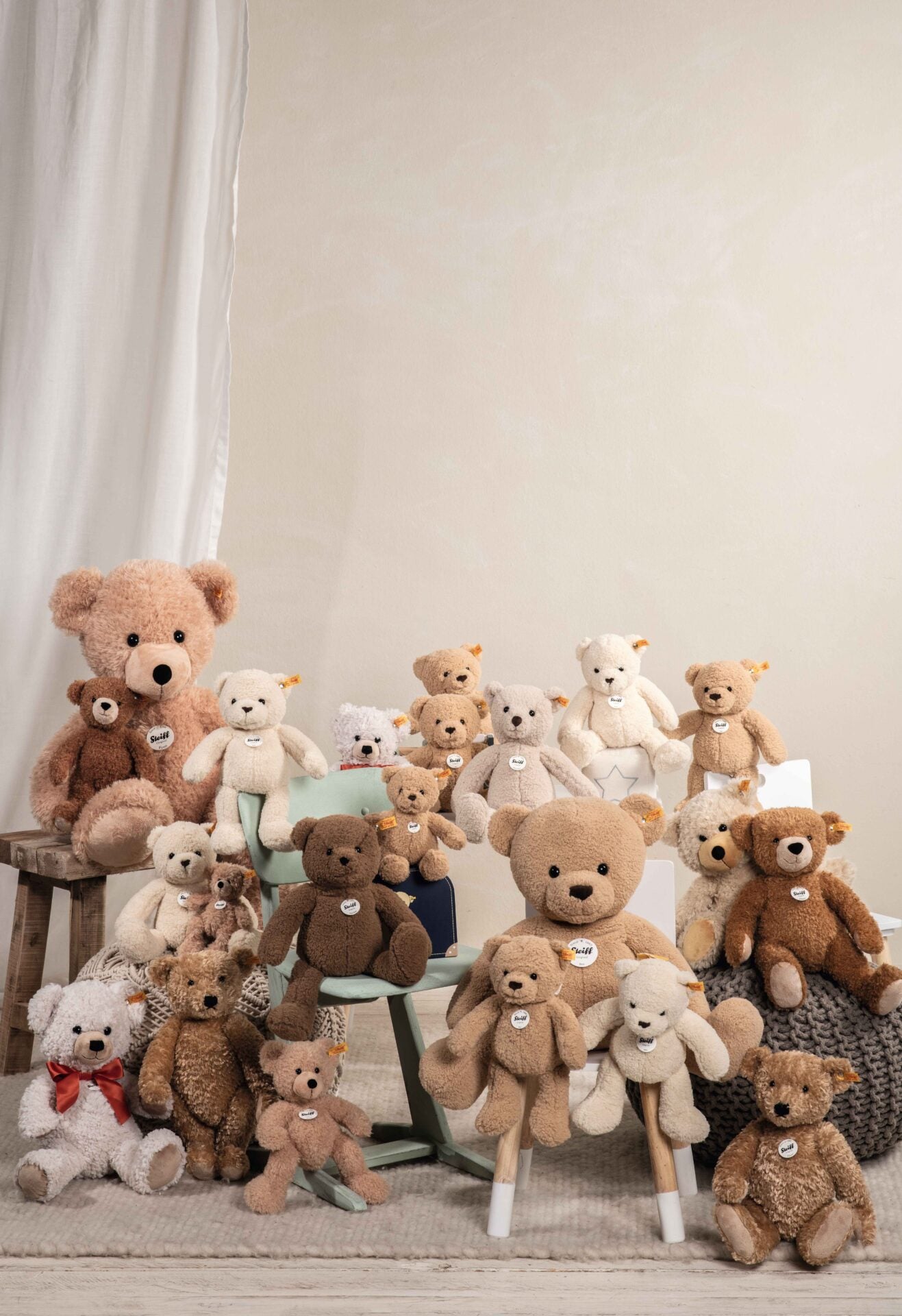 Schmusetuch Schlaf Gut Bär - von steiff