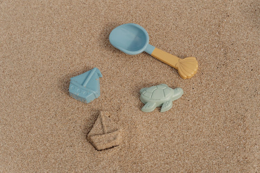 Beach Set 3er Set blau - von Little Dutch