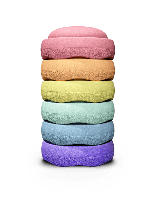 Stapelstein Rainbow Pastel 6